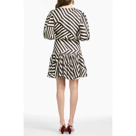 NWT Womens Size 6 Sachin & Babi Samarah Directional Stripe Long Sleeve Dress NEW - Picture 3 of 3